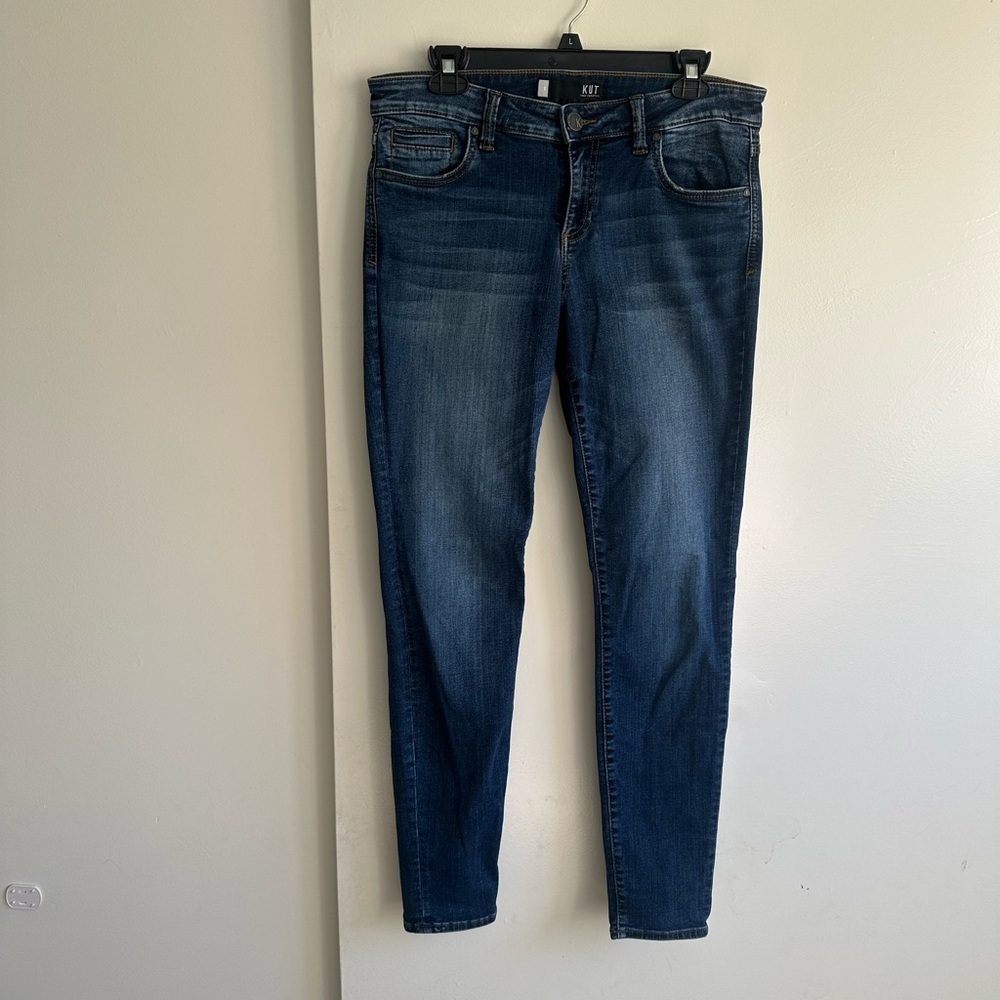 Kut from the Kloth Dark Blue Skinny Jeans - Picture 2 of 15
